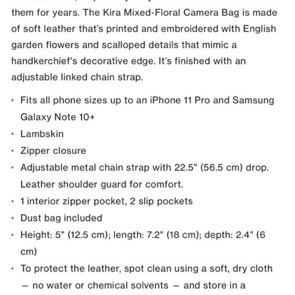 Tory Burch Kira Mixed Floral Bag - Picture 10 of 10